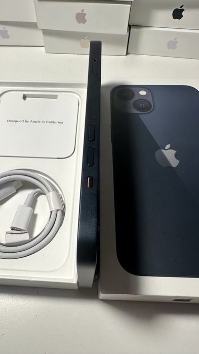 iPhone 13 Midnight 128GB bateria 100% super stan