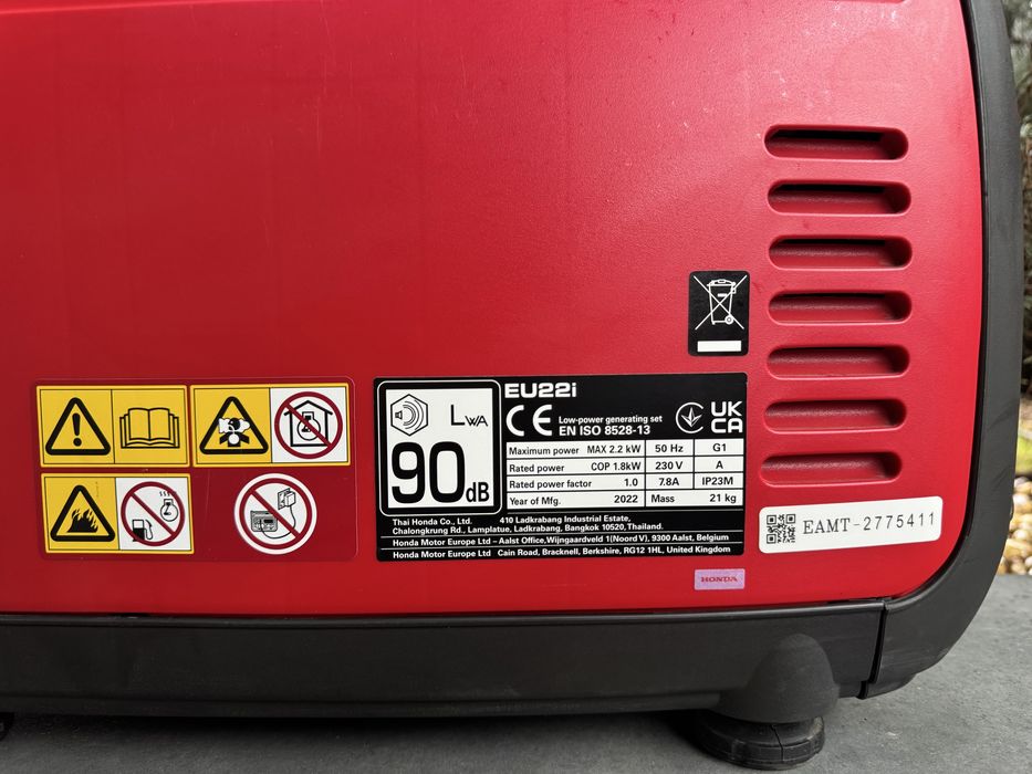 Генератор інверторний HONDA EU22i