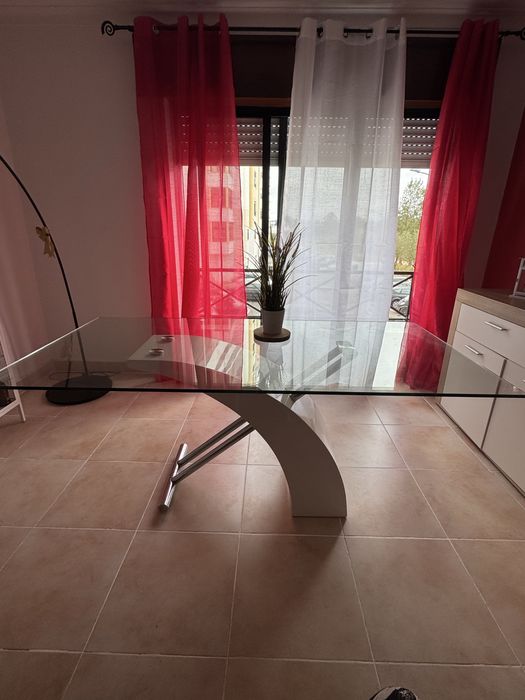 Vendo mesa vidro como nova