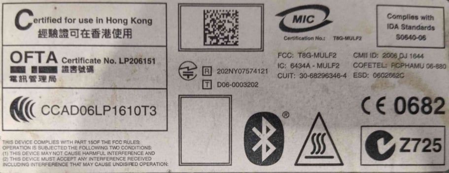 Módulo Bluetooth 6434A-MULF2 - BMW X5