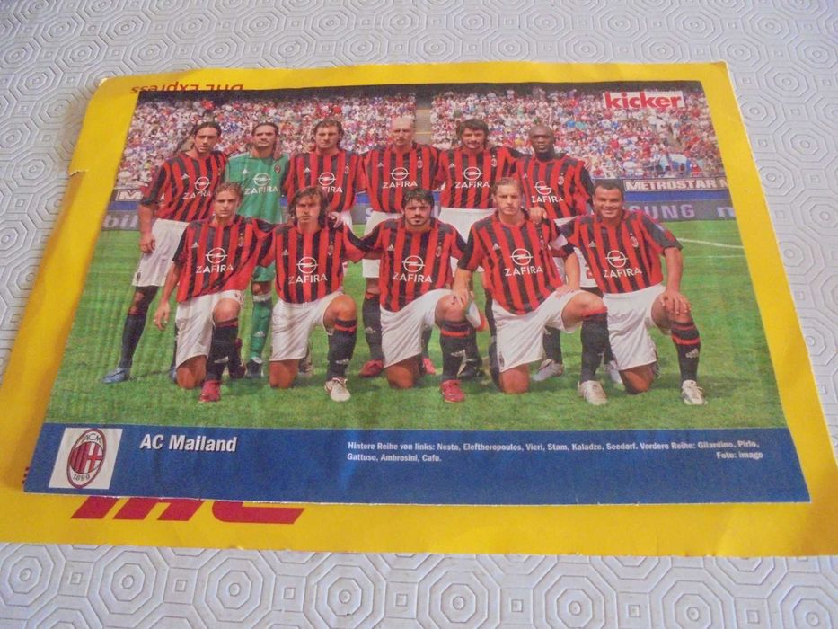 Posters de futebol da Champions League 2005-06
