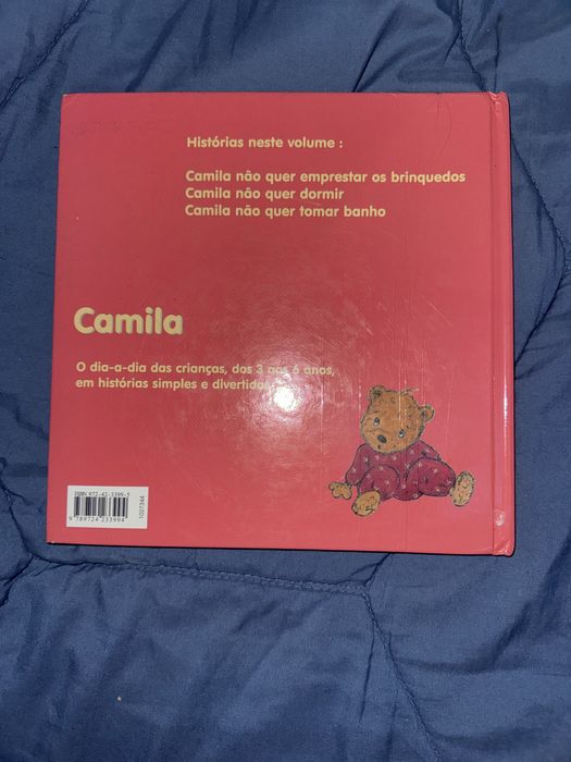 Livro Camila teimosa