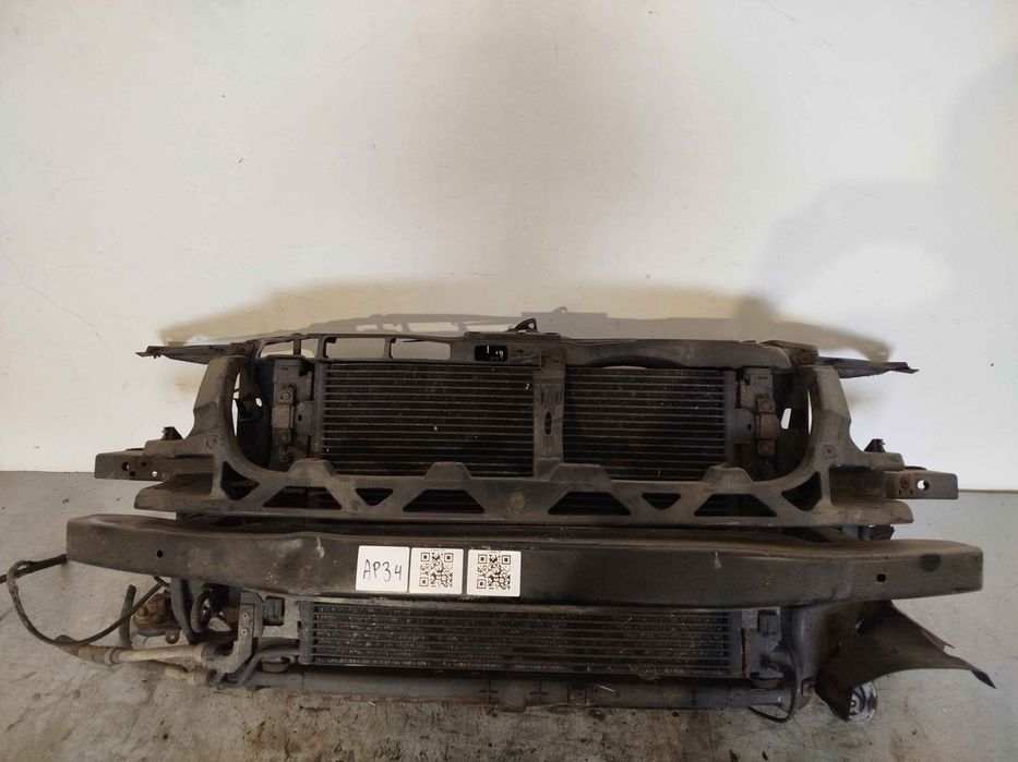 ^ PAS PRZEDNI VW VOLKSWAGEN PASSAT B5 LIFT FL 1.9 TDI DIESEL OKULAR CHŁODNICA WODY WENTYLATOR OBUDOWA ZAMEK KOMPLET