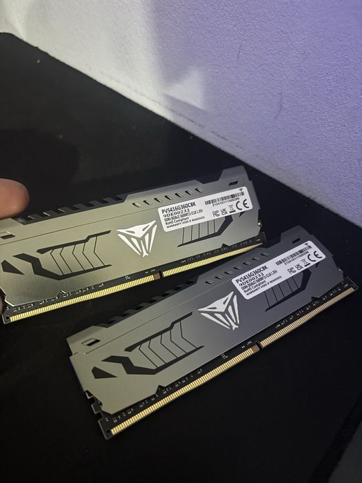 Ram 2x8 ddr4 3600 MHz cl18