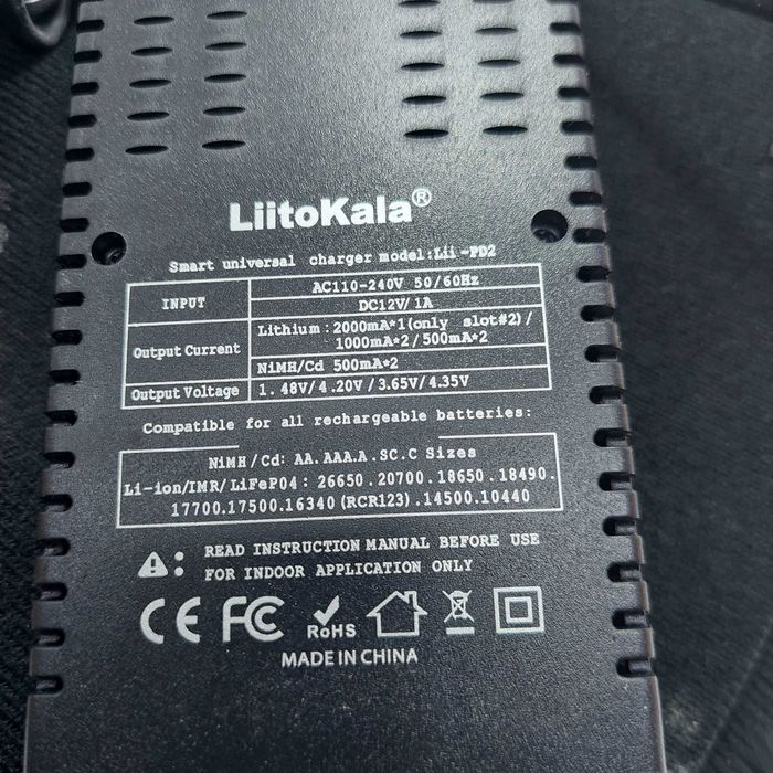Умное зарядное устройство профи класса LiitoKala LII-PD2 б/у