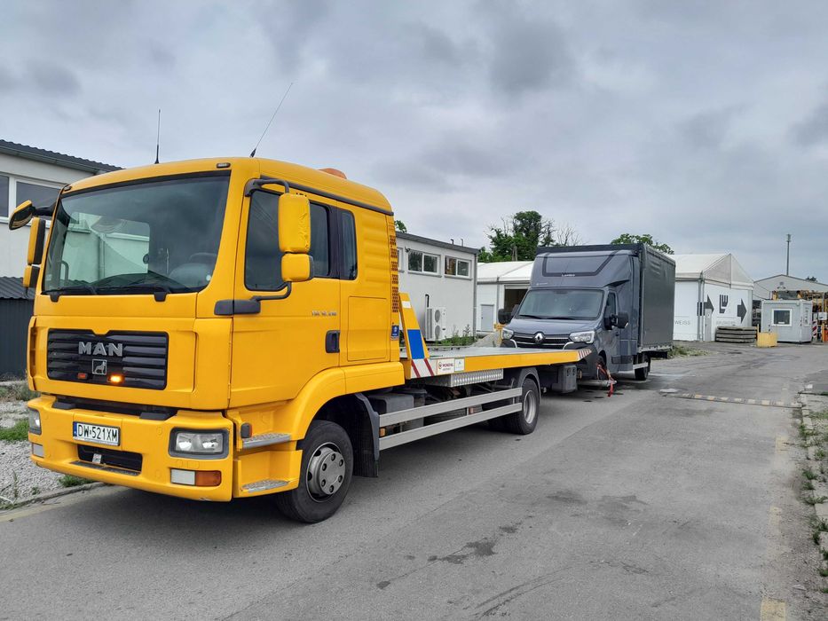 Pomoc Drogowa Laweta Holowanie A4 S8 WOJKOWICE STRZELIN