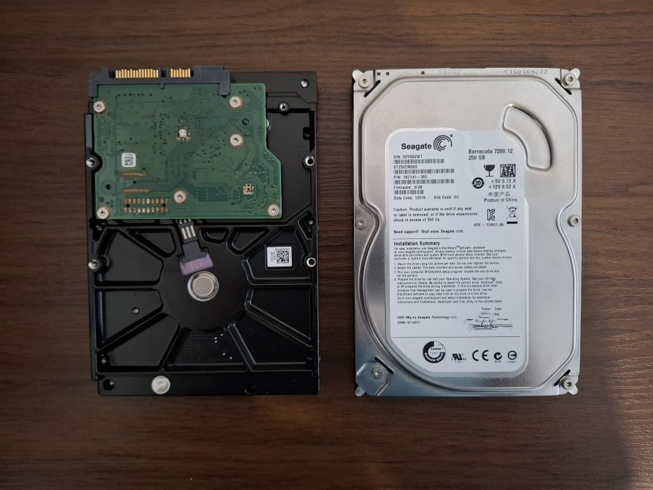 Жорсткий диск HDD Seagate Barracuda 250GB 3.5" SATA | Є 3 шт.