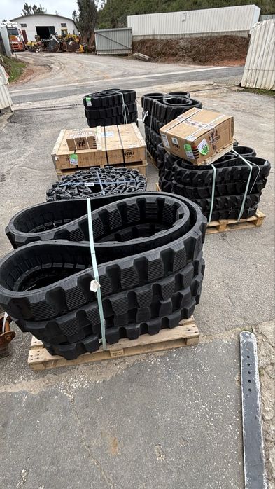 Rastos de borracha de alta qualidade