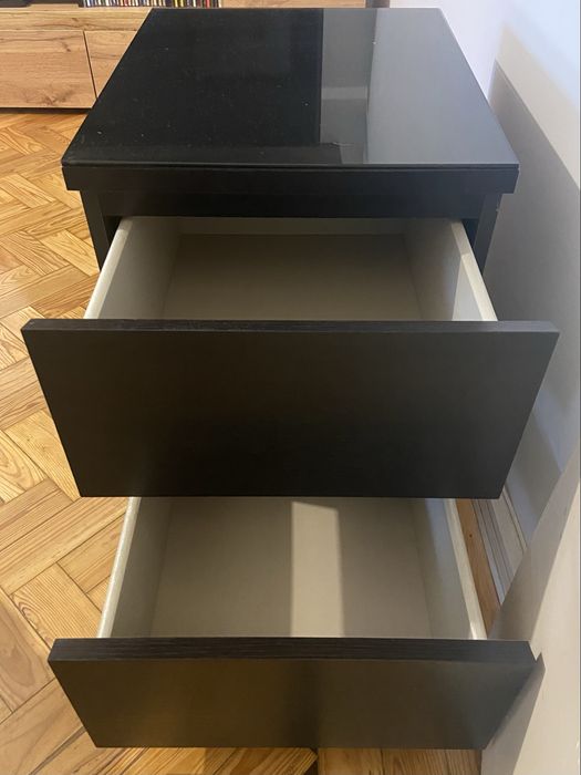 Cómoda c/2 gavetas, pret-cast, 40x55 cm