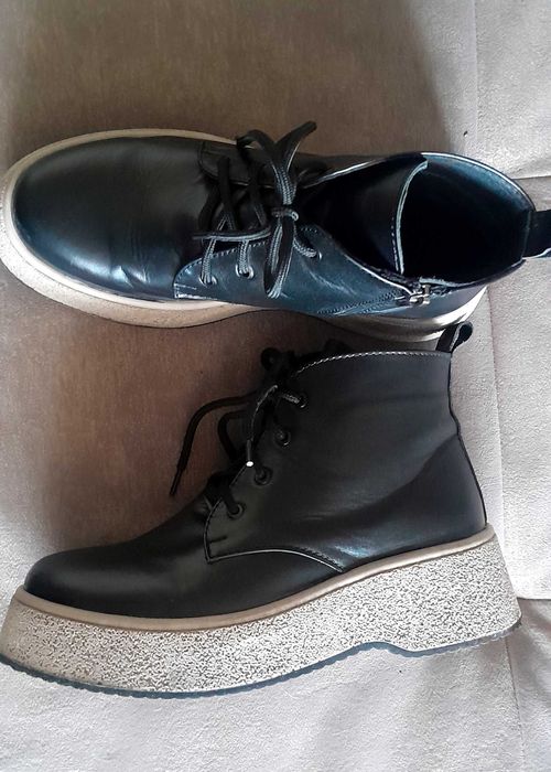 Черевики шкіра чоботи