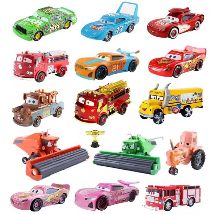 Тачки Блискавка Маквін та друзі металеві машинки Disney