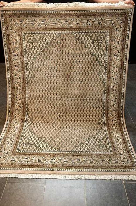 Tapete Oriental Persa SAROUGH MIR - lã, manual, nós finos, 200cmx141cm