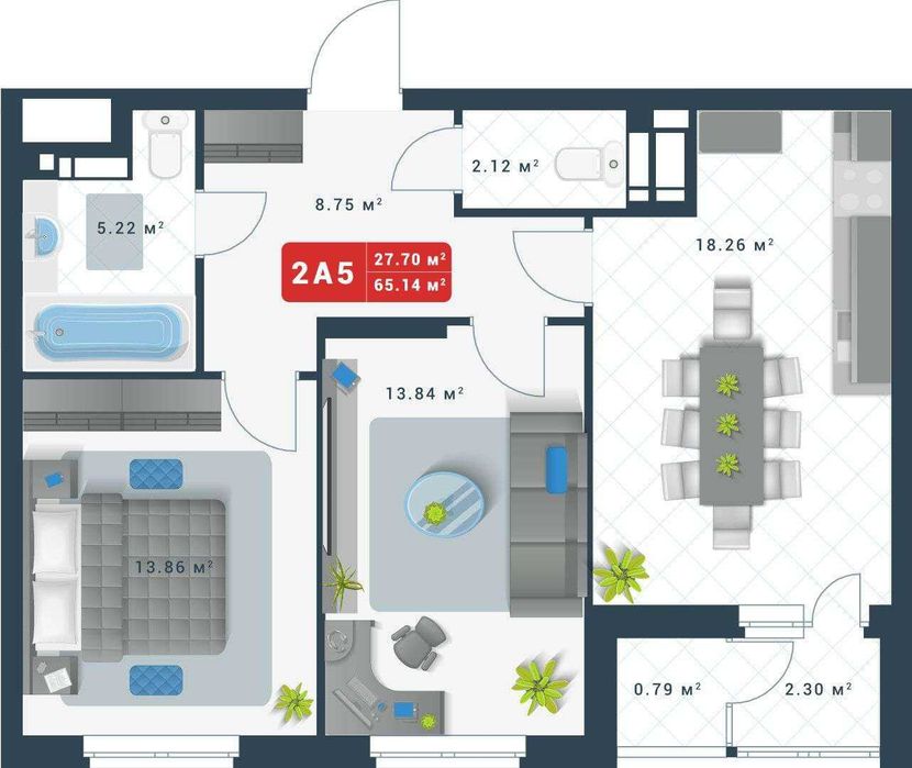 Продаж 2к квартири, вул. Гліба Бабіча 8б