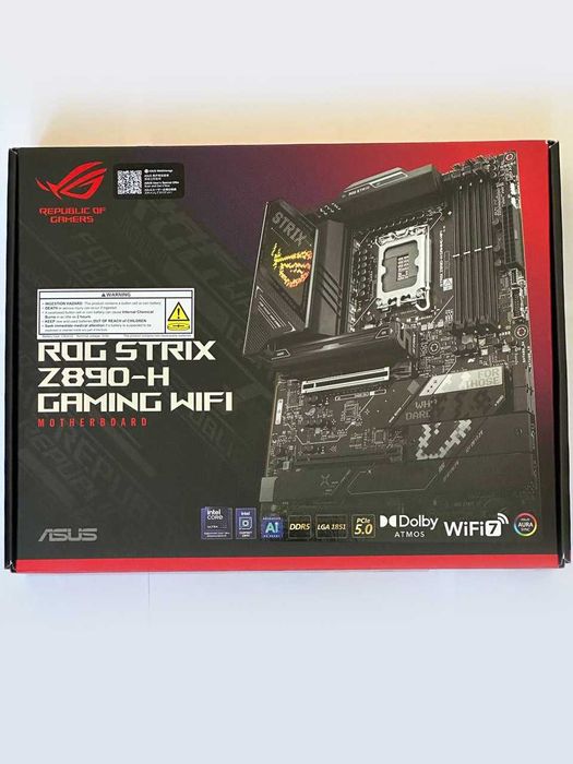 Материнська плата ASUS ROG STRIX Z890-H GAMING WIFI