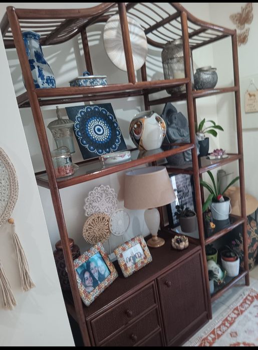 Móvel de bambu de sala