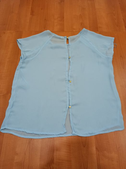 Blusa azul de Verão