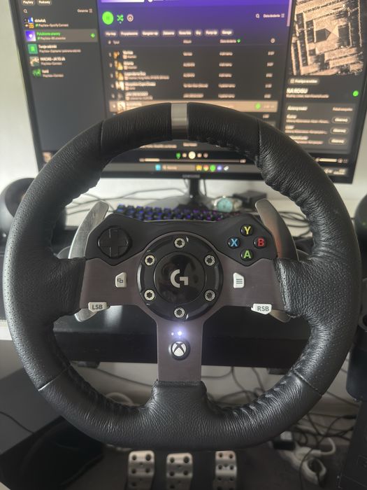 Logitech G920 Driving Force - kierownica + shifter + manipulatory