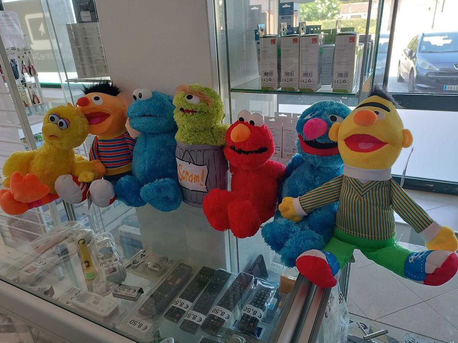 PROMO DE NATAL:Peluches Rua Sésamo