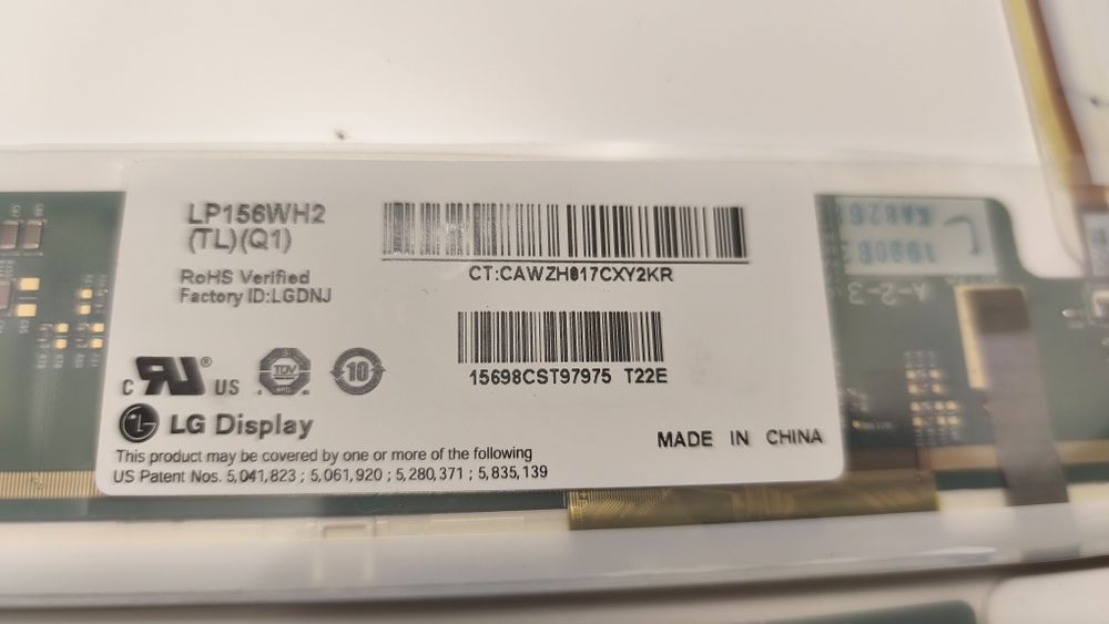 15.6" Portable Screens, 40-Pin64283912864515121