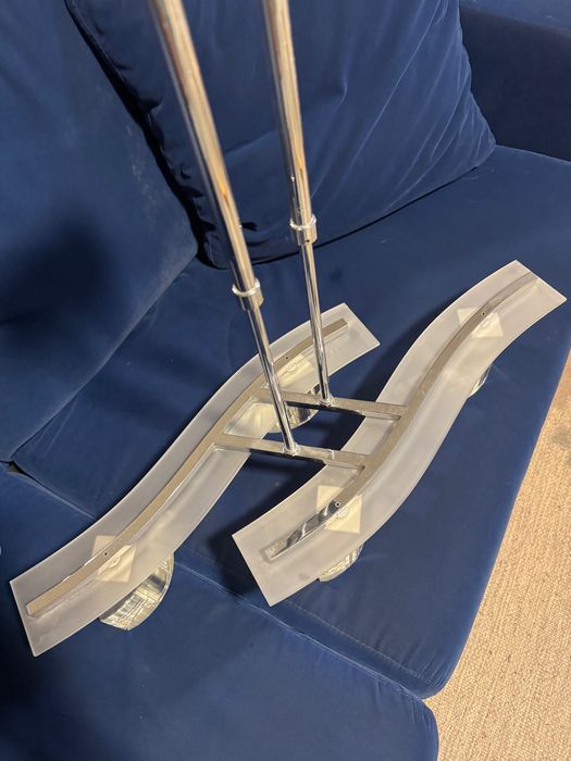 Candeeiro teto em vidro