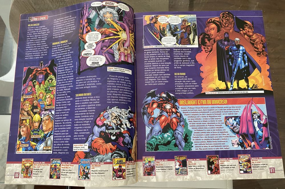Vendo várias revistas Super-Heróis da Marvel