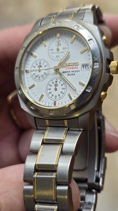 Seiko Titanium Chronograph