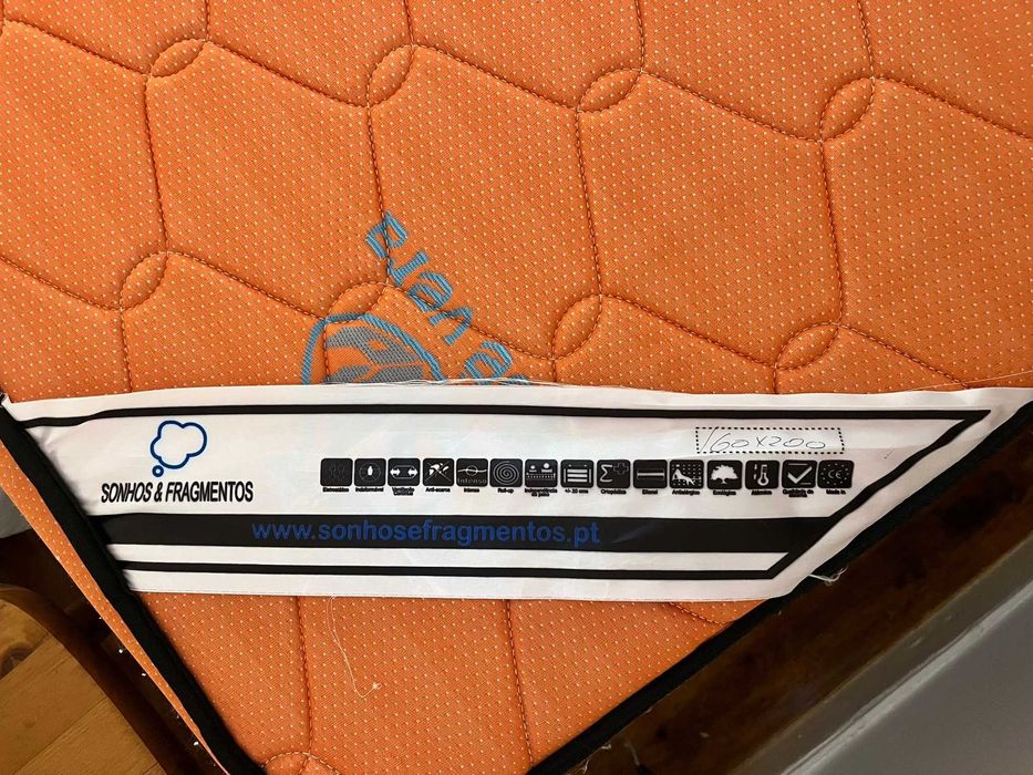 Colchão Viscoelástico Casal 1.60x2.00m