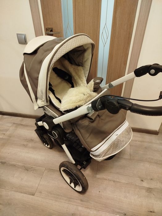 Утеплена Реверсивна Дитяча Коляска 2 в 1 Дитяча Коляска Teutonia 2в1