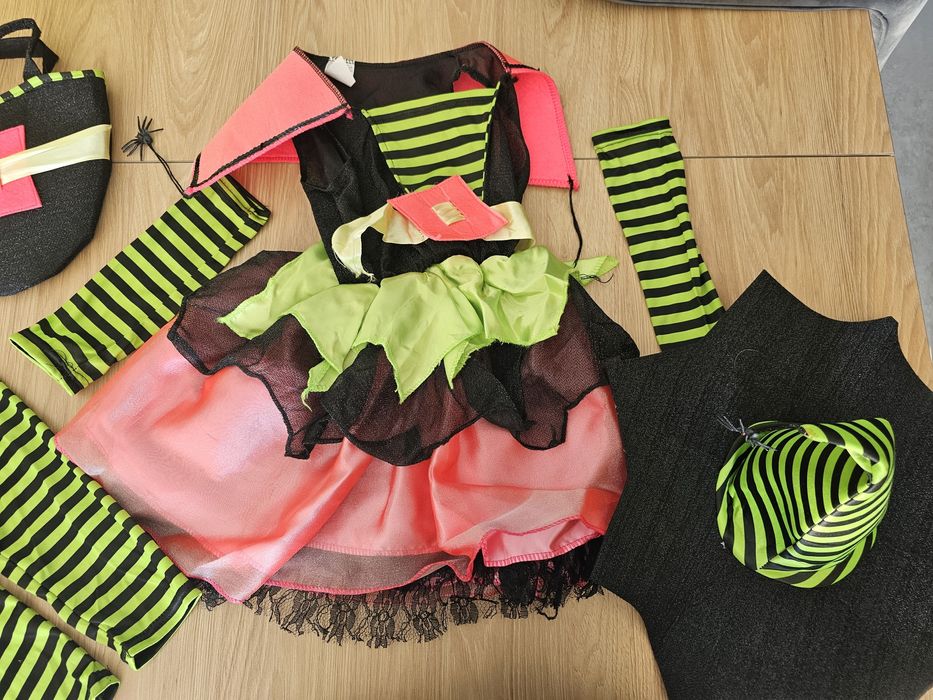 Strój na Halloween Wiedźma 4-6 lat