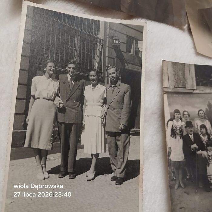 Stare zdjęcia rodzinne 1924 Zygmunt Dąbrowski