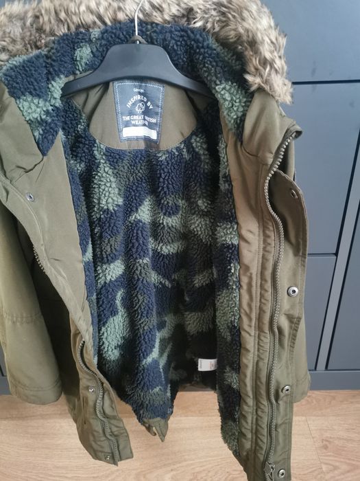 Kurtka parka chłopięca GEORGE 116-122 rozmiar