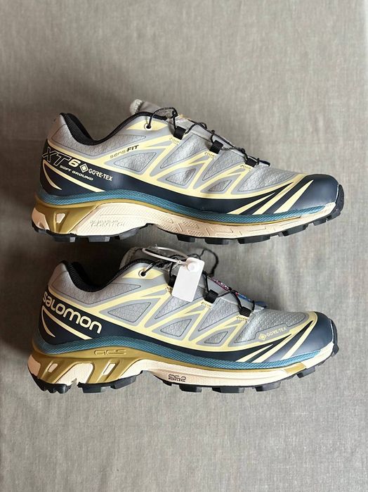 Кросівки Кроссовки Salomon XT-6 Gore-Tex Dover Blue Синий Синій Кросовки Демісезон