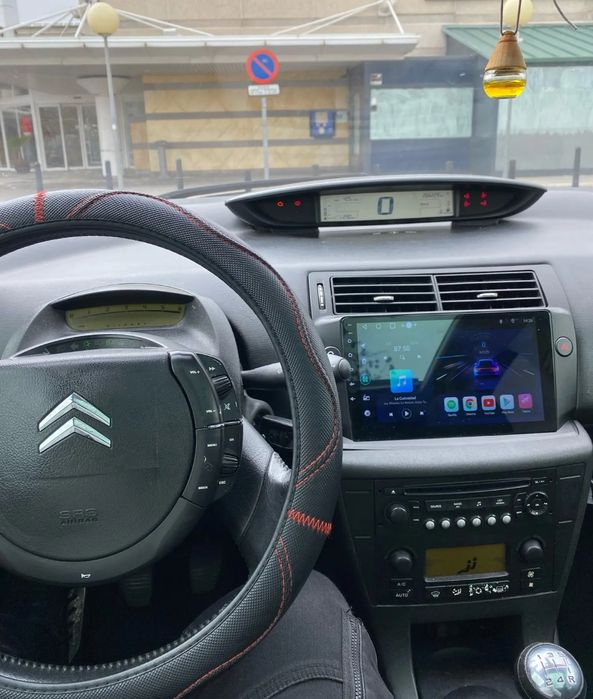 Rádio Android 14 com GPS Citroen C4 (Artigo novo)