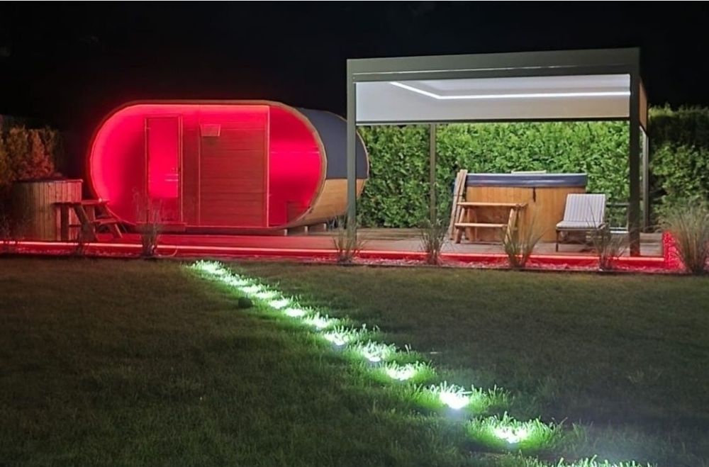 Sauna jacuzzi balia taras dom modułowy kredyt lub leasing producent