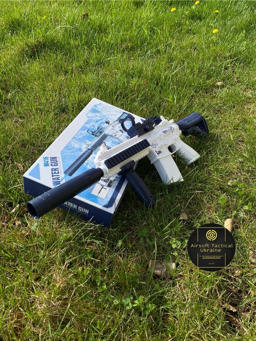 Електричний водний автомат M416 Water Gun – з прицілом, глушником