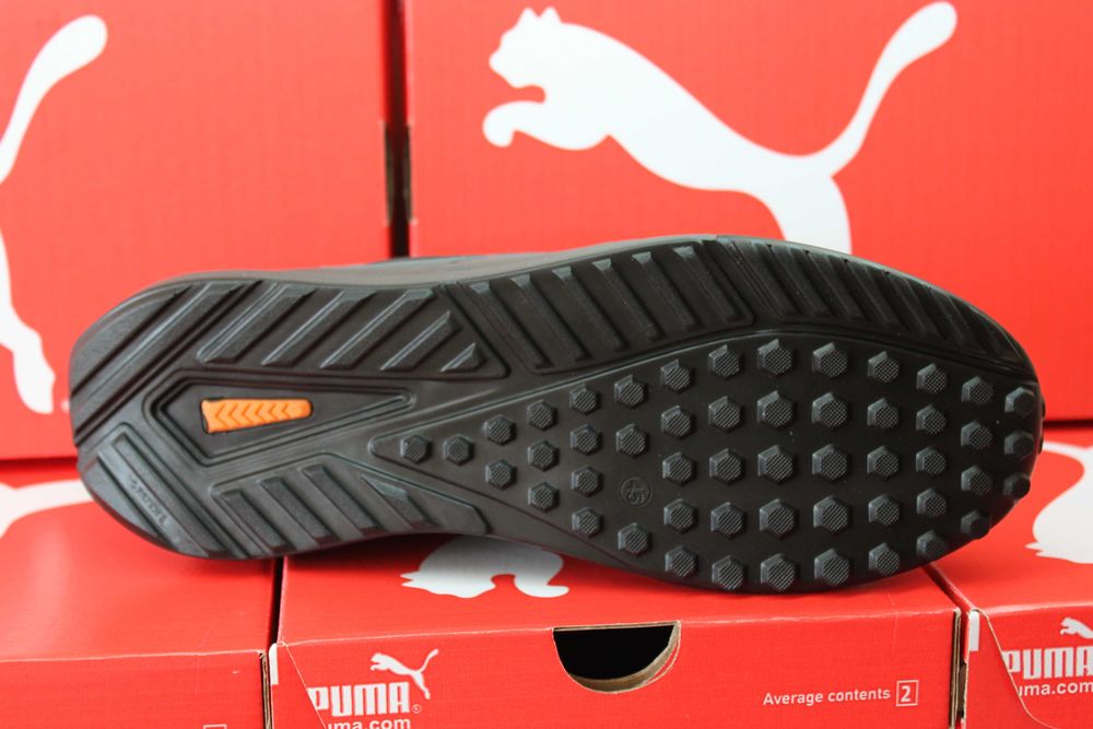 PUMA - кроссовки кеды кросівки из натуральной кожи (код:17-21сер/чер.)