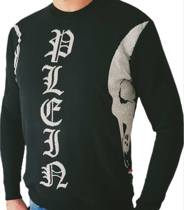 Bluza męska Philipp Plein Logo zdobienia