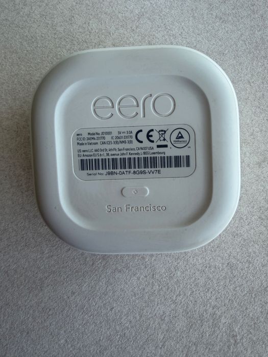 Комплект: Wi-Fi poytep Amazon Eero (J010001) Гігабітний Mesh Dual- Band , Мобільний 4G роутер ZTE MF920T / Підсилювач Xiaomi