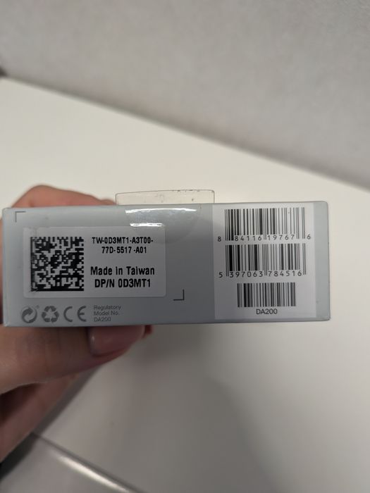 Oryginalny Adapter Dell DA200 USB-C 4w1 (HDMI, VGA, Ethernet, USB) | Nowy