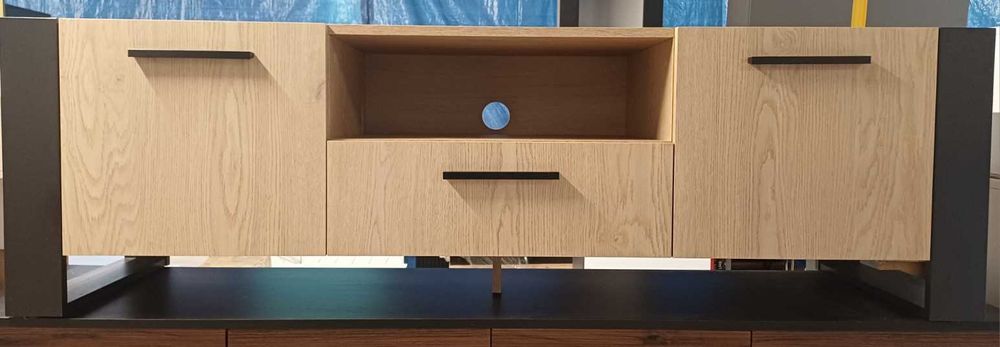 Szafka RTV komoda NUKA 160 cm dąb cremona