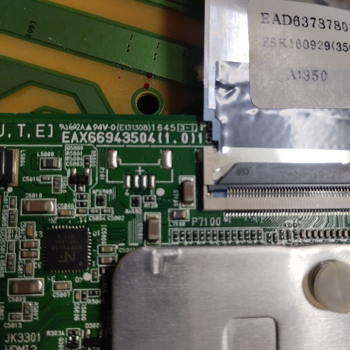 LG 49 écram partido estava a trabalhar