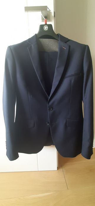 Garnitur m.Guittard granatowy roz. 48