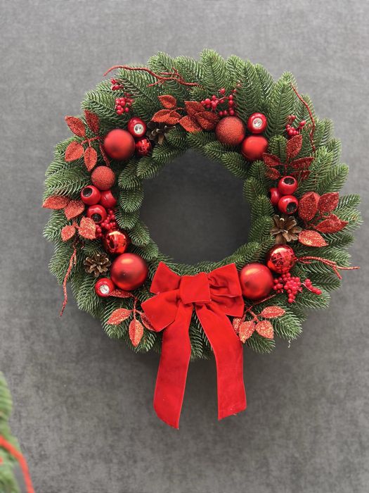 Вінок різдвяний віночок новорічний