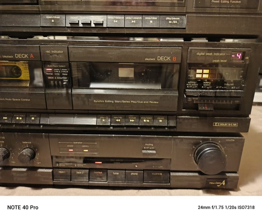 Technics zestaw stereo