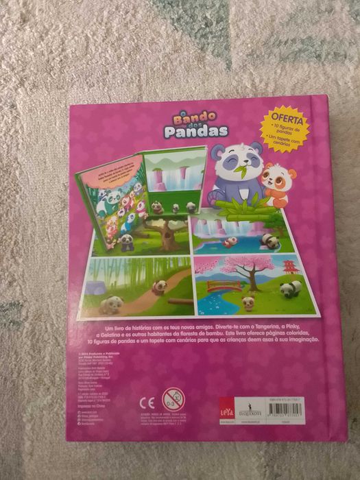 Livro O Bando dos Pandas - Na Floresta de Bambu NOVO