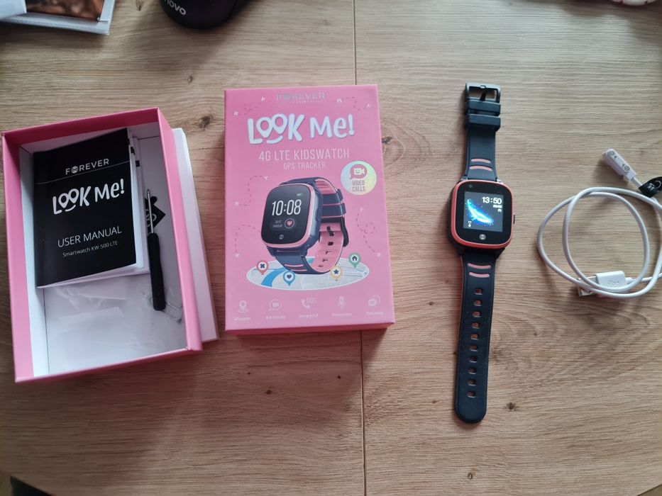 Forever look me 4g lte kw-500 lte smartwatch