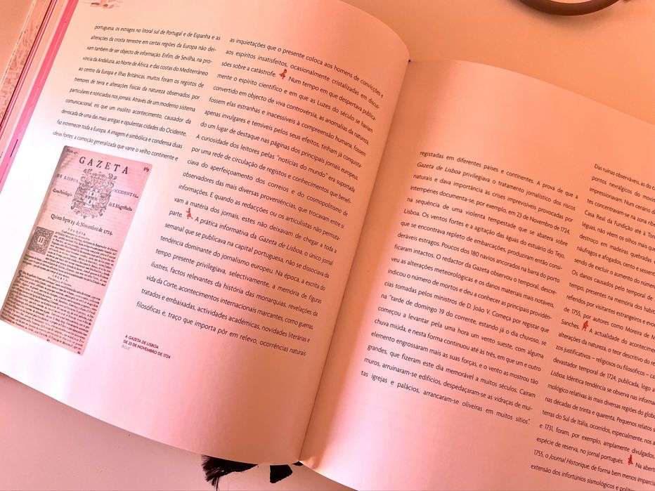 Livro O terramoto de 1755