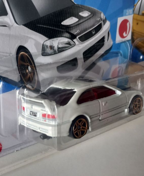 Conj 2 hot wheels Honda civic Si
