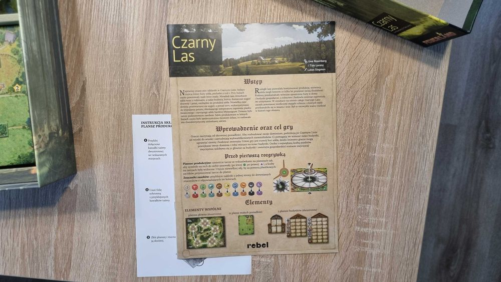 Czarny Las Gra Planszowa