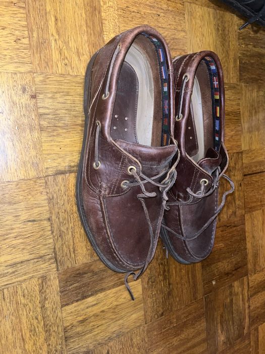 Sapatos de vela